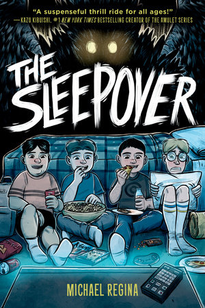 The Sleepover middle-grade horror graphic novel by Michael Regina