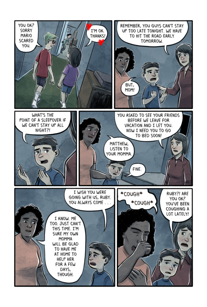 The Sleepover preview page 10