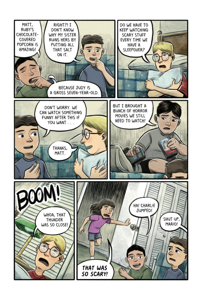 The Sleepover preview page 3
