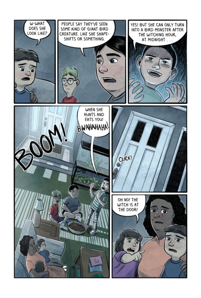 The Sleepover preview page 8